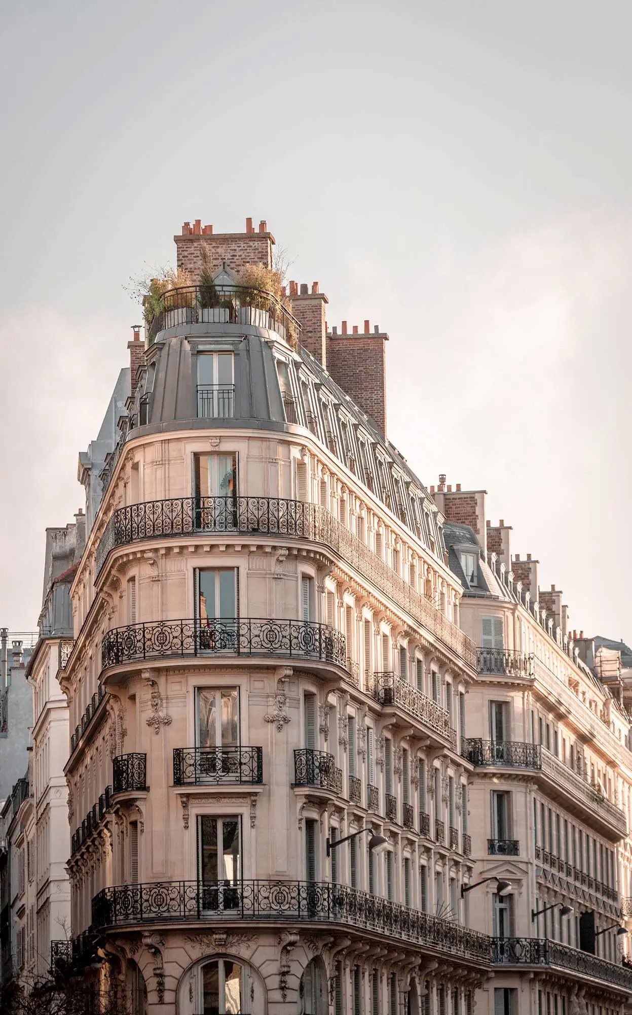 Immeuble haussmannien en pleine propriété à Paris